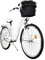 Milord. Komfort Fahrrad mit Korb, Hollandrad, Damenfahrrad, 3-Gang, Weiß, 28 Zoll