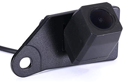 HD IP68 170° Auto Rückfahrkamera Farbkamera Einparkkamera Rückfahrsystem Einparkhilfe Kompatibel mit Mitsubishi ASX/RVR/Outlander Sport/CS6/Citroen C4 Aircross/Peugeot 4008 (NO.8223 (72 * 34mm))