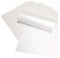 Syntego A4 Helles Schnee Perlglanz Schimmerpapier, Doppelseitig geeignet für Tintenstrahl- und Laserdrucker … 120 g/m² (50) (Weiß)