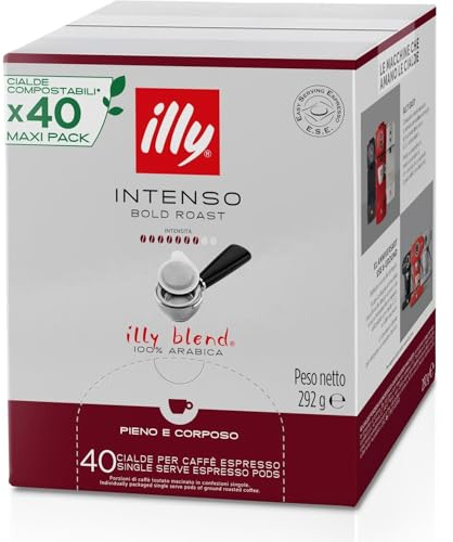 400 Cialde Di Caffè Illy Tostatura Scura Intenso | Capsule Caffè Torrefatto