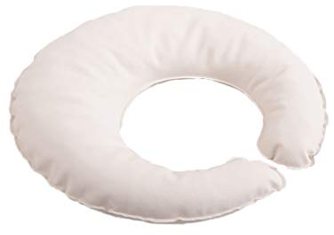 Morza Baby-Foto schießen Posing Props Newborn Fotografie PU-Leder-Baby-Kissen Ring Neugeborene Fotografie Props Weiß Korb Filler