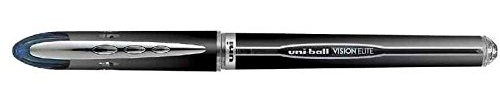 UNI-BALL - Juego de 6 rollos de tinta líquida Vision Elite UB205 punta fina 0,5 mm, azul noche