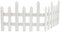 Staccionata decorativa in legno colore Bianco 9538