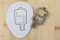 Medizin Arzt Blut Spende cookie cutter Keksstempel/Ausstechform keksausstecher PLA ca.8cm