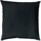Decoper ® Mako-Satin Kissenbezug aus 100% Baumwolle | Atmungsaktiv & kuschelig weich | Farbe Schwarz | 1 teilig - 80 x 80 cm