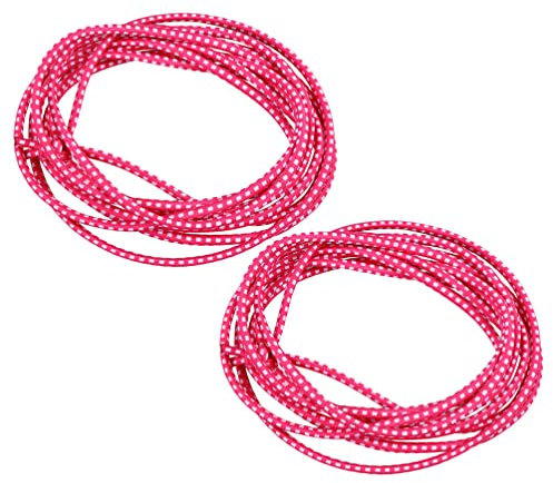 TOYANDONA 2 Piezas Banda Elástica Salto De Goma Saltando Chino Juego De Salto De Fitness Saltando Con Banda Elastica Juguete Para Saltar Banda De Goma Elástica Poliéster Niño Suave Cuerda