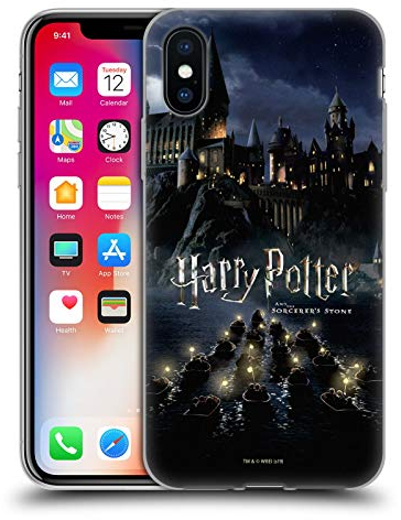 Head Case Designs Offizielle Harry Potter Burg Sorcerer's Stone II Soft Gel Handyhülle Hülle kompatibel mit Apple iPhone X/iPhone XS