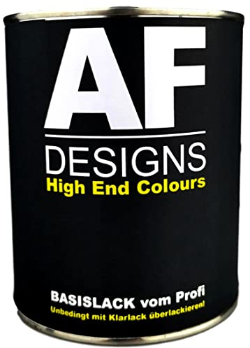 Alex Flittner Designs 1L Autolack für Opel Z147 Starsilber II Metallic Autolack Spritzfertig