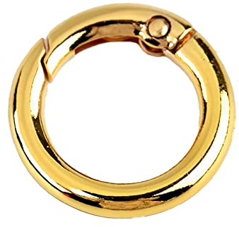 1 Ring Karabiner Innen-Ø Größenwahl Farbwahl Metall Ringkarabiner Schlüssel