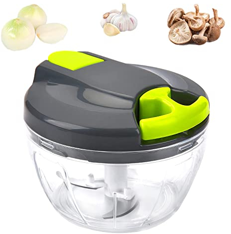 Hachoir manuel pour légumes, oignons, ail, gingembre, noix, herbes, fruits