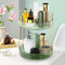Make up Organizer Drehbar, Kssvzz Skincare Organizer, 360 Kosmetik Organizer, Multifunktional Organizer für Schminktisch, Schlafzimmer, Badezimmer(Grün, 2 Tier)