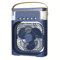 Ventilador humificador portátil de 3 velocidades con cabezales de rociado (Blue)