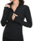 VUTRU Damen Laufjacke Hoher Kragen Leicht Sportjacke Langarm Yoga Shirt Fitness Jacke Atmungsaktive Trainingsjacke mit Daumenlöchern und durchgehendem Reißverschluss