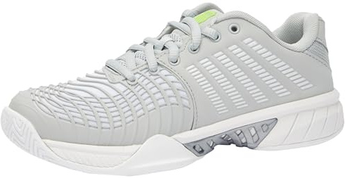K-Swiss Damen Tennisschuh Express Light 3 Grau/Weiß/Grün