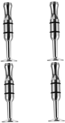 Abaodam 4stücke Mundstückübungsgerät Für Trompete Langlebiger Ansatztrainer Für Horn Und Blasinstrumente Für Anfänger Leicht Und Tragbar Silberfarben