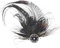 FERCAISH Frauen Feder Mesh Haarspange, 20er Jahre Haarschmuck, Mesh Hut Schwarze mit Metallclip, Fascinator Damen Kopfbedeckung, für Geburtstag Hochzeit Party
