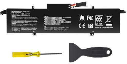 ASUNCELL 15.4V/76Wh C41N1908 Batteria per PC portatile per ASUS Rog ZEPHYRUS G14 GA401II PX401IV-BM166R PX401IV GA401IH GA401IHR GA401QC GA401IVC GA401QH GA401QM GA401QE