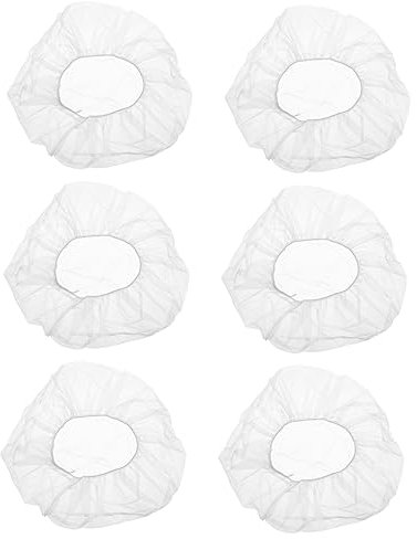 CATIEBYE 100stücke Wiederverwendbar Vlies Caps Atmungsaktive Hauben Für Und Gastronomische Anwendungen Geeignet Für Kellner Und