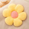 champracer Blumenkissen, Blumenförmiges Plüsch-Dekor, Gänseblümchen Sitzkissen Deko Kissen Kinderzimmer, Sofa Kissen, Blumenboden Kissen Aesthetic für Kinder (Gelb,40 cm)
