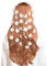 TAXTYHRE Bandeau en Forme de Marguerite, Serre Tête Headband Marguerite, Serre-Tête à Fleurs Hippie Style, Accessoire de Cheveux, pour Fille Femme Carnaval, Fête à Thème, Soirée