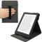 kwmobile Étui pour liseuse électronique Compatible avec Kobo Aura H2O Edition 2 - Étui Housse Rabat liseuse Simili Cuir Noir