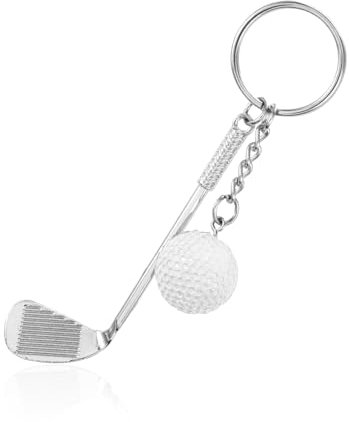Porte-Clés De Golf 1 Pièce, Porte-Clés Créatif, Porte-Clés Élément Sportif, Porte-Clés Balle, Porte-Clés Décoratif