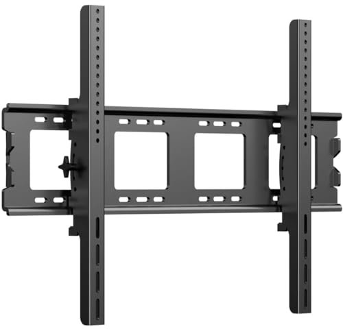 JXMTSPW - Soporte de pared para TV universal de gran tamaño para pantallas de 50-120 pulgadas, hasta 120 kg, fijación de pared para TV inclinable Max VESA 900 x 600 mm, soporte de pared 70 75 80 85 86