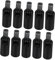 ABOOFAN 10pcs Lamp Rocker Joint LED Garage Light LED Lamp Holder Lamp Switch Knob LED Shop Light LED Lights Outlet Light Dimmer Switch for Lamp Light Bulb Plug Adapter Lamp Plug Black Iron