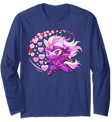 Gobelet d'anniversaire licorne Ninja I Like Toddler Vibes pour filles Manche Longue