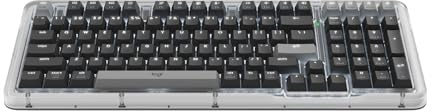 Logitech Alto Keys K98M Wireless Mechanical Gasket Keyboard - Graphite