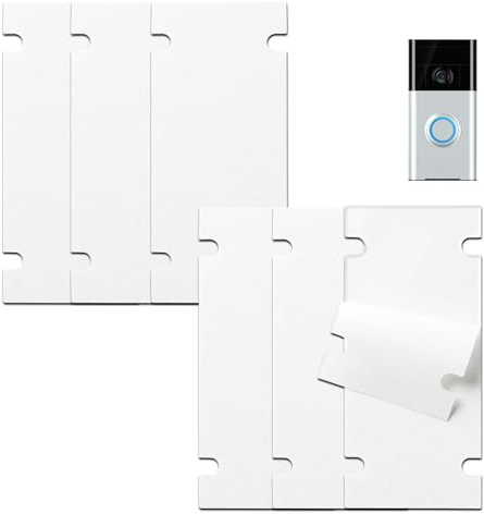 Meanon Double Sided Tape No Drill Doorbell Mount Compatible with Doorbell