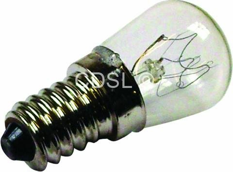 Wellco Lamp:25W ses E14 clear pygmy bulb 240V 300DEG cooker / microwave oven appliance lamp