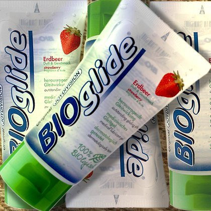 Bioglide ERDBEER, medizinisches Gleitgel, 80 ml