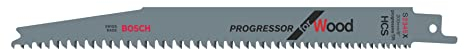 Bosch Professional 2 pz. di lame per sega universale S 2345 X Progressor for Wood (per legno, 200 x 19 x 1,25 mm, accessorio per sega universale)