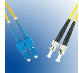 MicroConnect FIB121001 1 m ST SC Fiber Optical Cable (1 m – fiber optic cable, ST/SC, Yellow Yellow)