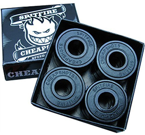 Spitfire Cheapshots Skateboard Longboard ABEC 3 Bearings by Spitfire