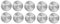 Panasonic CR2016 Lithium-Batterien, 3 V, 2 St?ck (5 St?ck) = 10 Einwegbatterien.