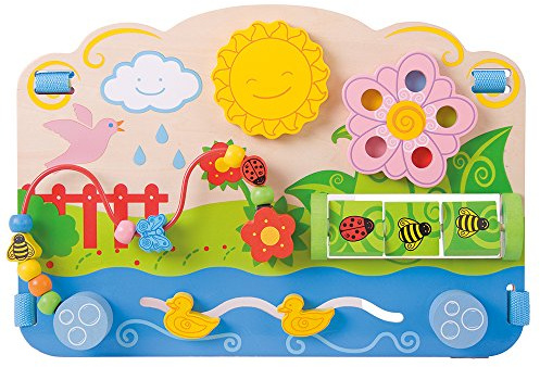 Bigjigs Toys Blumiges Aktivitätsstation