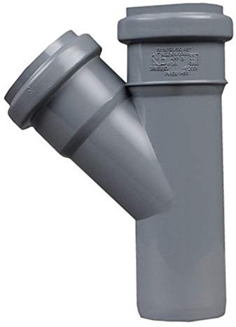 Waste Pipe Connection Pipe Drain Pipe DN110 HT Bend Tube with Sleeve, 45°