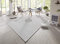 Elle Decoration Millau In- und Outdoor Teppich 200x290cm – Kurzflor Wetterfest Wasserfest Modern Unifarben Design für Terrasse Balkon Wohnzimmer Schlafzimmer Esszimmer Küche Flur in Hellgrau Creme