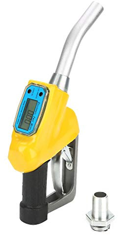 Manual Digital Fuel Oil Diesel,Kerosene Gasoline Nozzle Gun Heavy Duty Diesel Nozzle Gun Fueling Nozzle with Flow Meter