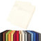 aqua-textil Viana Spannbettlaken Doppelpack 140x200-160x200 cm weiß Baumwolle Spannbetttuch Jersey Laken