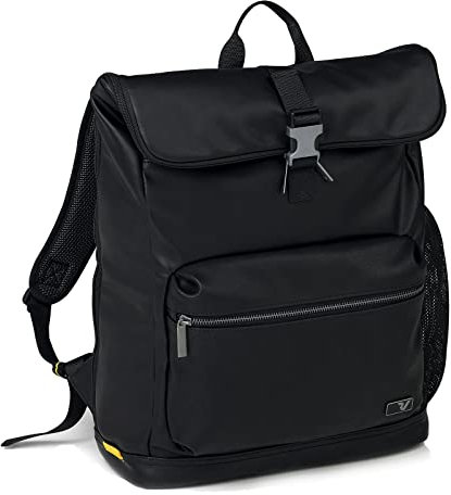 RONCATO Brooklyn zaino business roll-up porta pc 15.6 Nero
