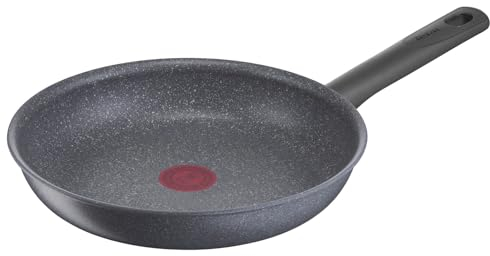 Tefal Natural On - Sartén 26 cm con revestimiento mineral muy resistente, Thermo-Signal, Thermo-Fusion, forma profunda, todo tipo de cocinas, apto para horno, sin PFOA