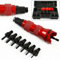 Remachadora profesional de 2,4-6,4 mm, para taladro, atornillador inalámbrico, tuercas de remachado para tuercas M3-M10 de aluminio, acero, remaches de acero inoxidable