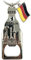 Schlüsselanhänger Flaschenöffner Berlin Souvenirs, Geschenk, Andenken aus Metall für Deutschland. Mitbringsel, Glücksbringer und Mutmacher, passend für Paare. Taschen und Autoschlüssel. Bottle Opener