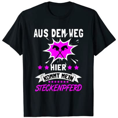 Hobby horse selbstgemacht Steckenpferd hobby-horse T-Shirt