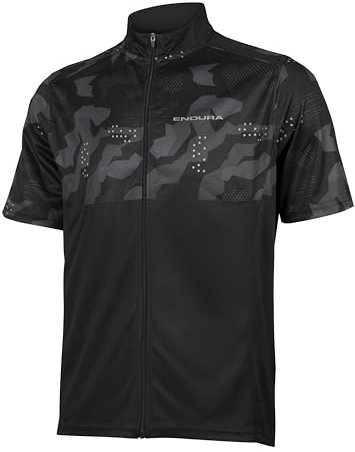 Endura Hummvee Ray II Kurzarm Jersey für Herren, Schwarz, M