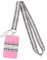 Youya Dental Ausweishalter, vertikal, offen, 11 x 7 cm, wasserdicht, niedliche Zähne, Zahnarztarbeit, Ausweishalter mit Umhängeband für Zahnarzt, Krankenschwester, Lehrer, Mediziner (grau)