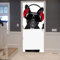 Türtapete 3D Türaufkleber Selbstklebend Türposter - Tierischer Hund 77 X 200 Cm - Türfolie Poster Pvc Abnehmbar Wasserdichte Door Stickers - Kinderzimmer Wohnzimmer Küche Schlafzimmer Tür Fotos